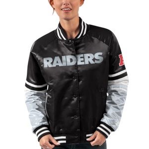 Oakland Raiders Starter Jacket Satin